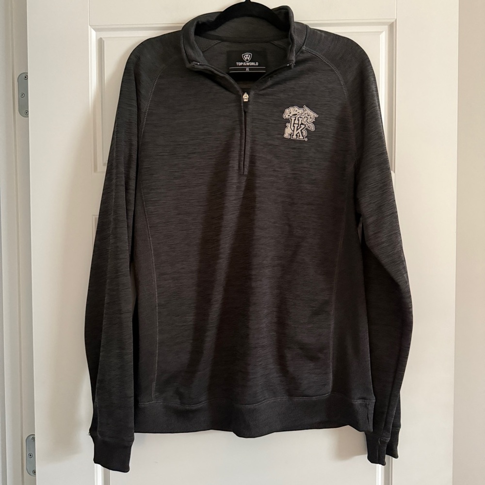Top of the World Charcoal Pullover - Picture 2 of 5